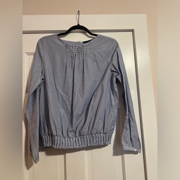 Zara Tops - #6 ZARA • VERTICAL PINSTRIPE •BLOUSE NWT